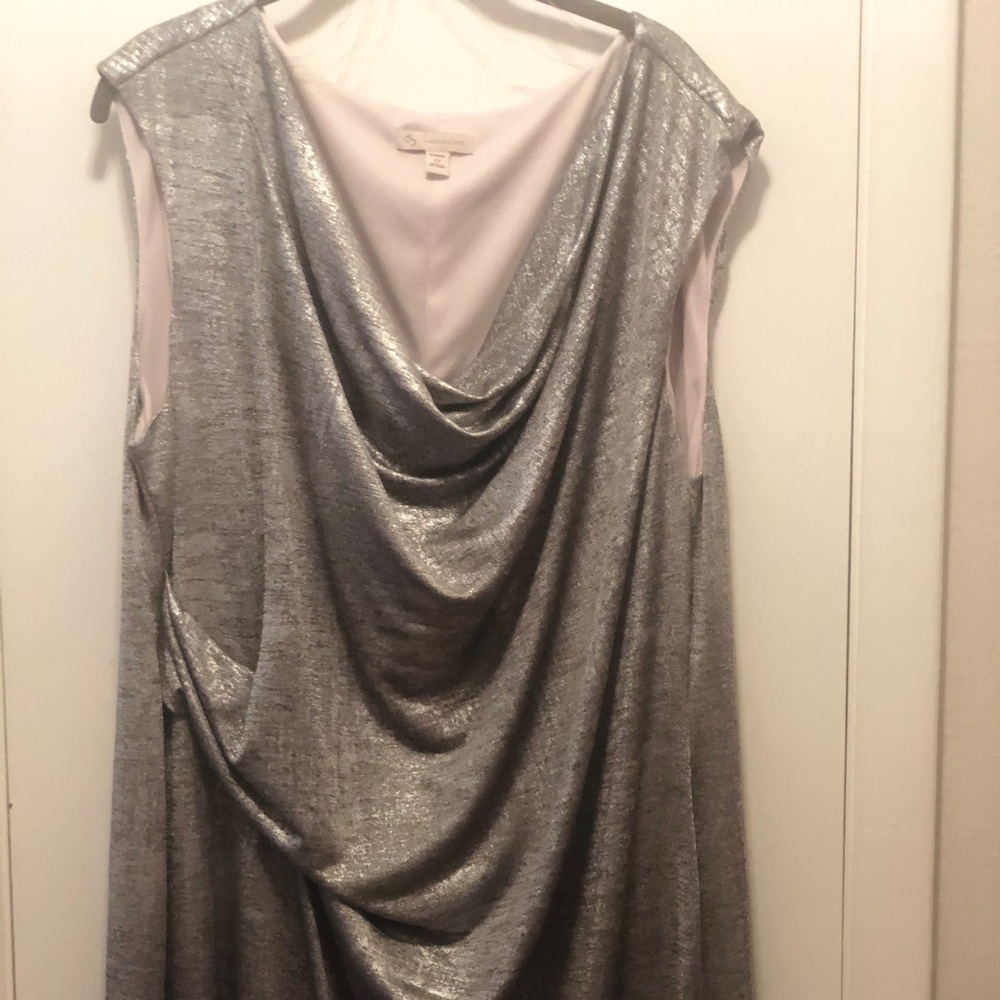 Shimmery cocktail dress